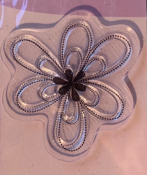 Mini Clear Stamp Blume